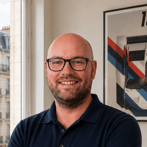 Portrait de Marian André, fondateur d'Eulios
